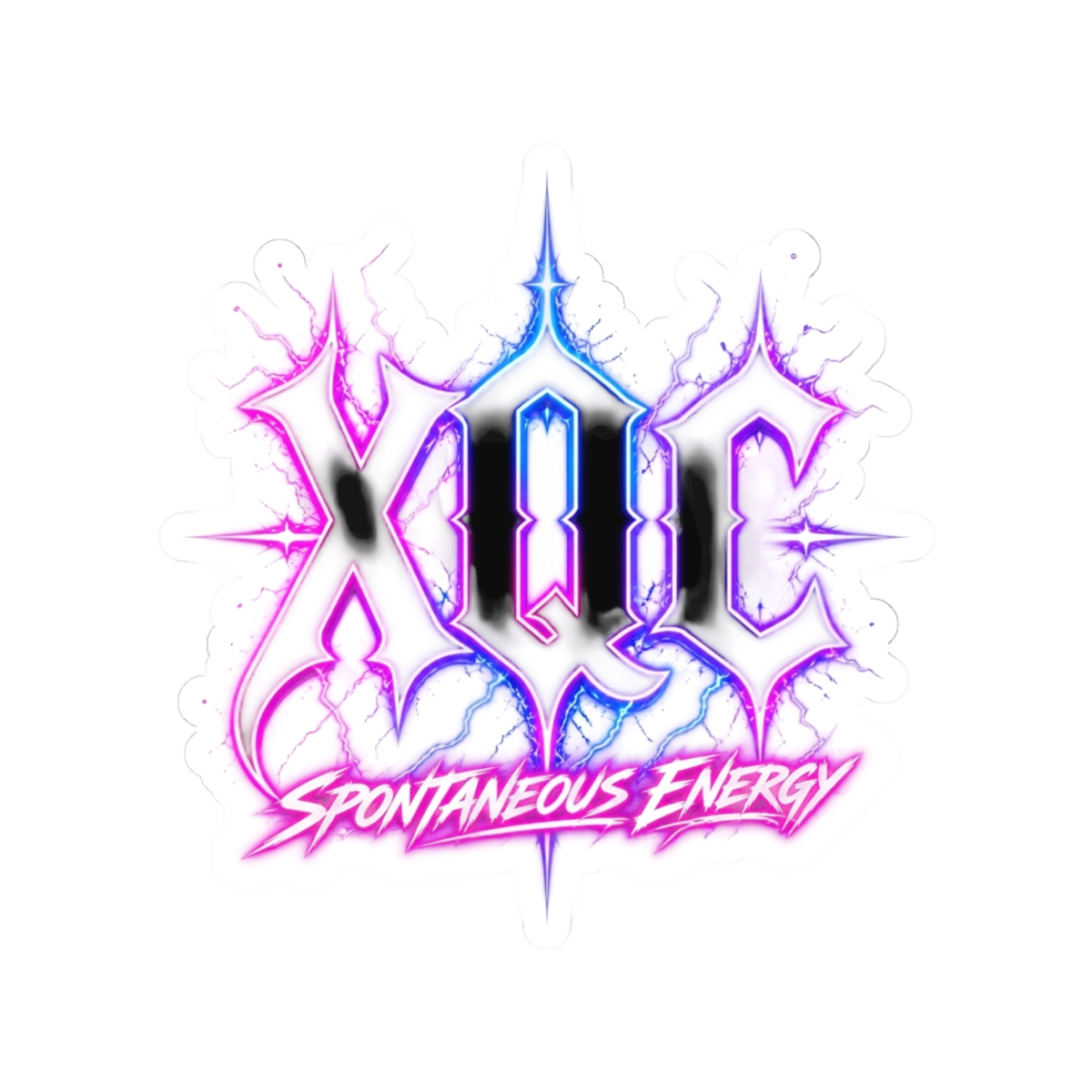 xQc "Spontaneous Energy" Sticker